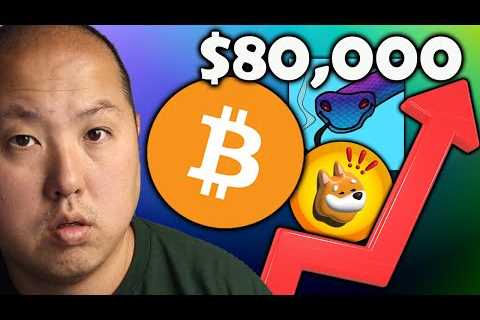 Bitcoin to $80,000 in 2024 | Memes Bonk and Snek PUMP