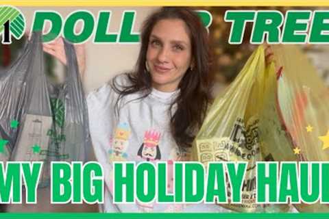 MIX CHRISTMAS HAUL | DOLLAR TREE, DOLLAR GENERAL, TJ MAXX &amp; EBAY | Got myself Birthday Gifts