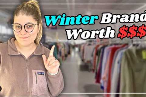 The 50 BEST WINTER BRANDS To Thrift And Resell Online in 2024! Selling on Poshmark &amp; eBay!