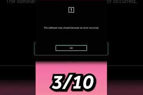 The SCARIEST Nintendo Switch errors...