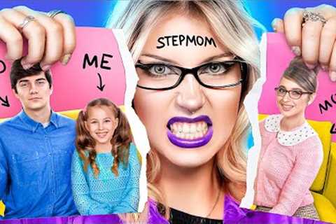 Mom vs Stepmom! Best Parenting Hacks