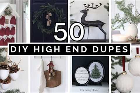 50 DIY CHRISTMAS HIGH END DUPES ON A BUDGET