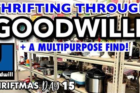CHRISTMAS THRIFTING IN GOODWILL + THRIFT HAUL * THRIFT SHOPPING HOME DECOR &amp; MORE