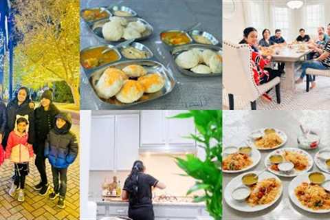 👩‍👦‍👦MOM OF 2 DAY IN LIFE🏡FAMILY GET TOGETHER VLOG👩‍🍳🍱COOKING DELICIOUS 😋 JACKFRUIT BIRIYANI