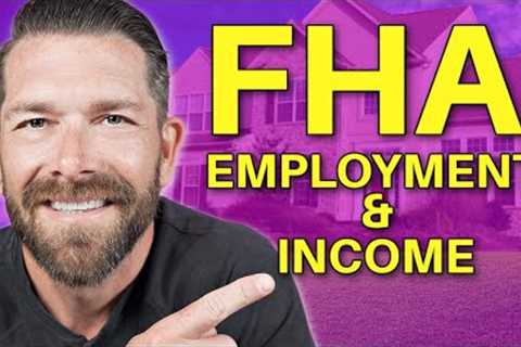 NEW FHA Income Requirements 2024 - First Time Home Buyer - FHA Loan 2024