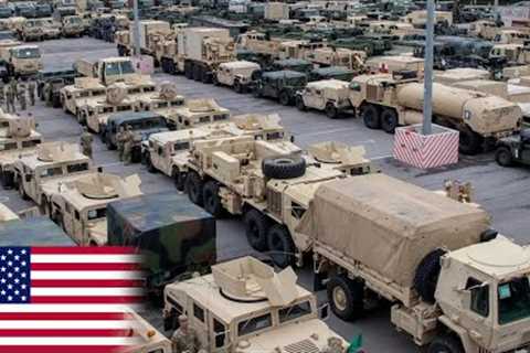 Hundreds of US Military Vehicles and Equipment Arrive in Subic Bay, Philippines