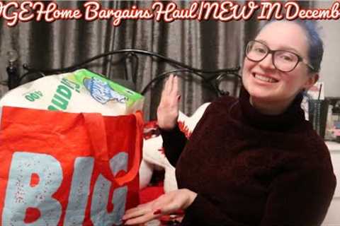 HUGE Home Bargains Haul|NEW IN December