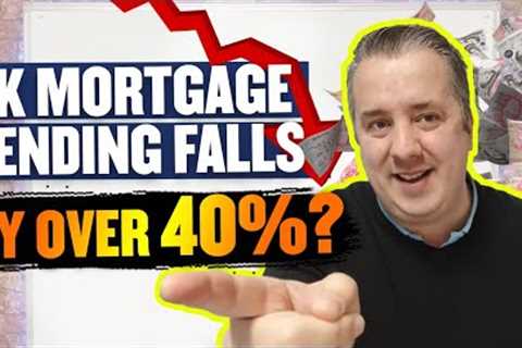 UK Mortgage Lending Falls By Over 40% As Interest Rates Bite