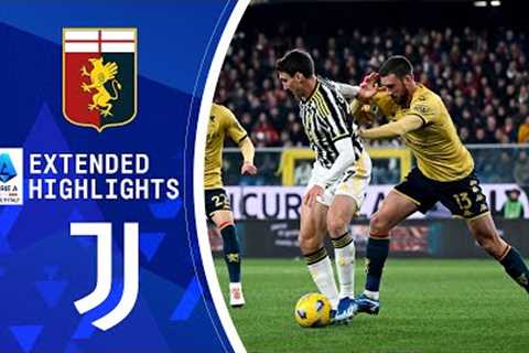 Genoa vs. Juventus: Extended Highlights | Serie A | CBS Sports Golazo