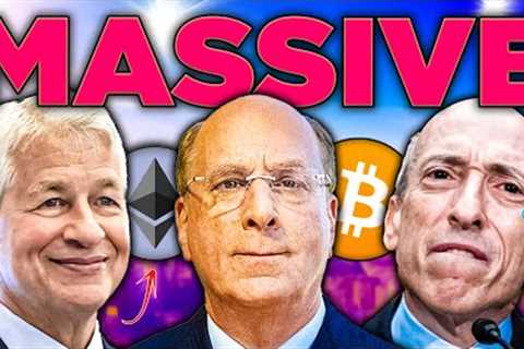 Gary Gensler admits DEFEAT w BlackRock Bitcoin ETF! JPMorgan is buying Ethereum!