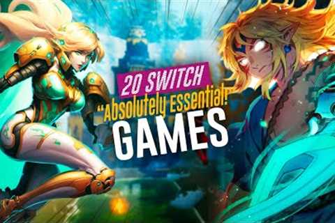20 ESSENTIAL Games For New Switch Owners |12 Days Of SwitchUp 2023 Day 1!