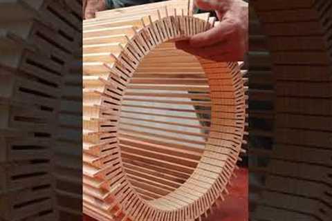 Decorative Lights Are Modern And Extremely Unique #woodworking #shorts #woodwork #woodworker #wood