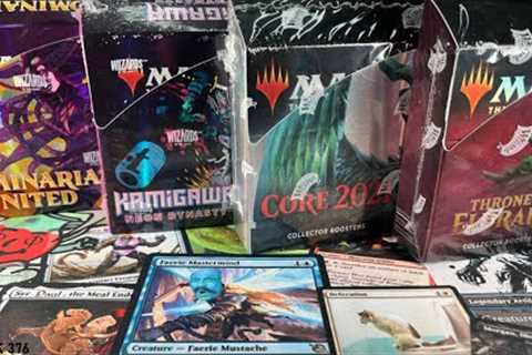 Cleaning Off The Shelf: 4 Collector Box MTG Pack Opening MELANGE With Pricing