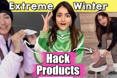 Trying Viral Winter Hack Products from Amazon 🥶 | Do They Even Work?