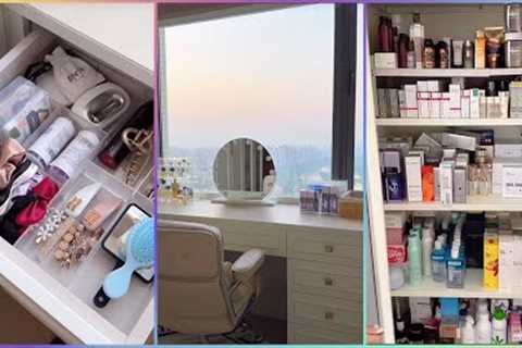 My Makeup Drawer Organization 🎀 | Unboxing Skincare Products / Makeup &amp; Cosmetics ✨