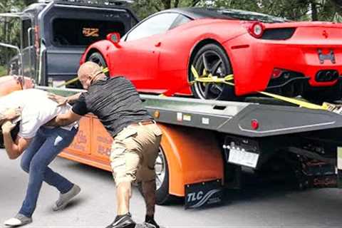 Karen Gets Her Car Repo'd, Then... (GONE WRONG)