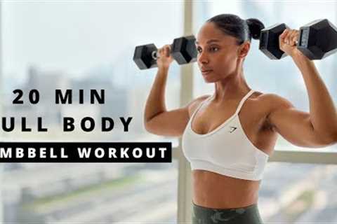 Highly Effective Full Body Dumbbell Workout 🔥