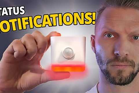 Smart Home Hack: Status Light Notifications (with the ThirdReality Matter Smart Night Light)