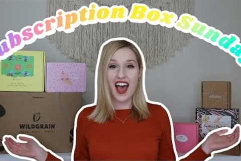 LAST ONE OF THE YEAR?? | Subscription Box Sunday | Vol. 3 December 2023