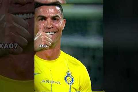 Ronaldo Silenced Messi Chanters😎😱 #shorts #ronaldo #alnassr #shortsvideo