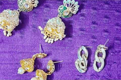 Earings Haul # earings  # jhumka haul # shopping haul