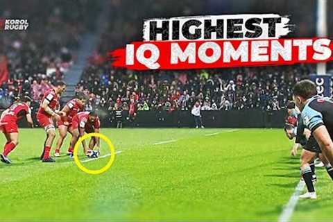 Rugby HIGHEST IQ Moments 2023/2024 - Smart, Cheeky &amp; Genius Plays