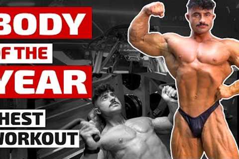 Full Chest Workout with Body of the Year, 21 yr old IFBB Pro