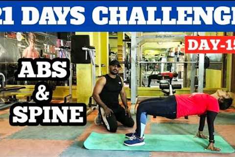 DAY-15 | Weight Loss and Belly Fat Loss Challenge Workouts | No Gym, No Equipment RD Fitness | Tamil