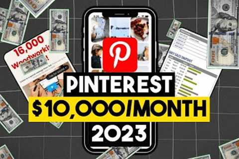 The Only Guide You Need To Make $10,000+ with Pinterest Affiliate Marketing