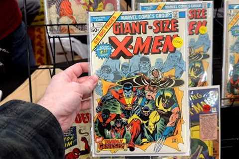 The Hunt for Rare COMIC BOOKS at Big Apple Comic Con - CHRISTMAS CON 2023