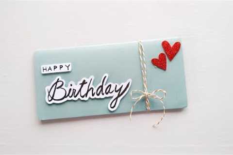 Beautiful Birthday Card Making | DIY Birthday Card Ideas | Dinesh Arts