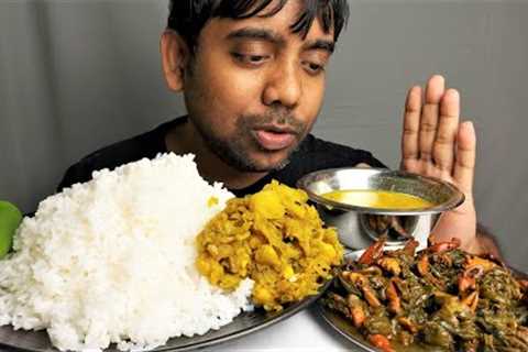 Food Vlog Delicious Crab Curry Recipe and Mukbang Eating Show