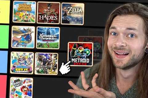 OFFICIALLY Ranking 100 Nintendo Switch Games from BEST to WORST!