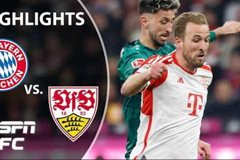 🚨 KANE HITS 20 GOAL MARK! 🚨 Bayern Munich vs. Stuttgart | Bundesliga Highlights | ESPN FC