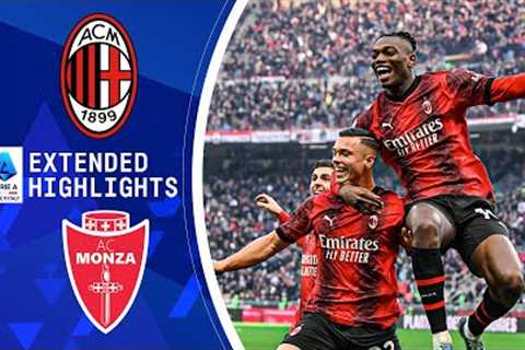 AC Milan vs. Monza: Extended Highlights | Serie A | CBS Sports Golazo