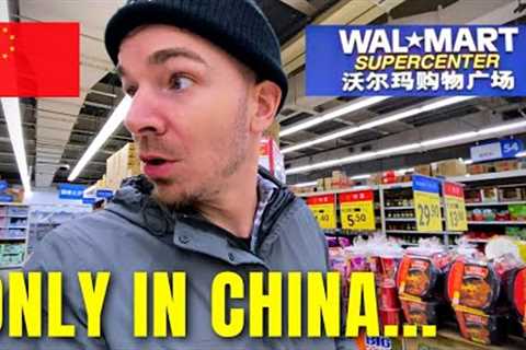 Full Chinese Supermarket Tour (expensive?) 🇨🇳 INSIDE WALMART IN CHINA