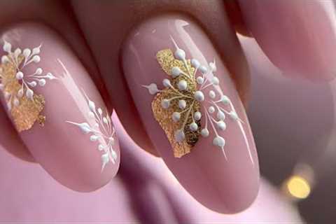 Gentle New Year's Nail Design | Best Nail Art