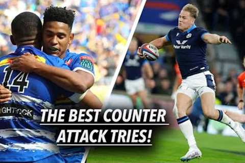 Rugby's BEST Counter Attack Tries in 2023