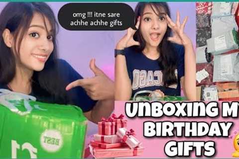 Unboxing my Birthday Gifts😍🎁| Prank ho gaya mere sath 🥺😂 | JG Charms Official