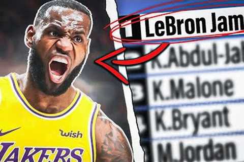 Here's the 73 Different NBA Records LeBron James Currently Holds