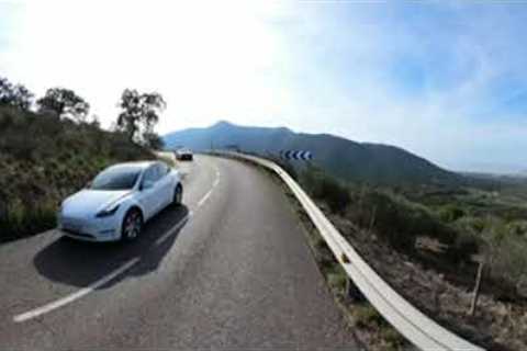 60 minute Virtual Cycling in 360° VR Fat Burning Workout Spain 4K Video