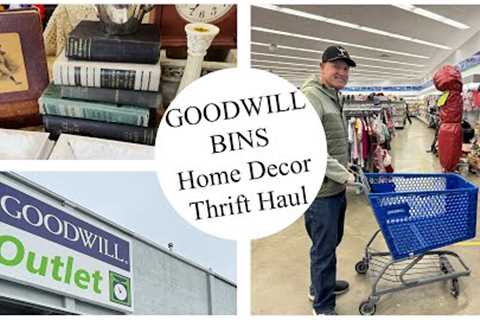 GOODWILL Bins again!  Can we Find More Hand Stitched Quilts and Home Decor?  Thrifting For Resell