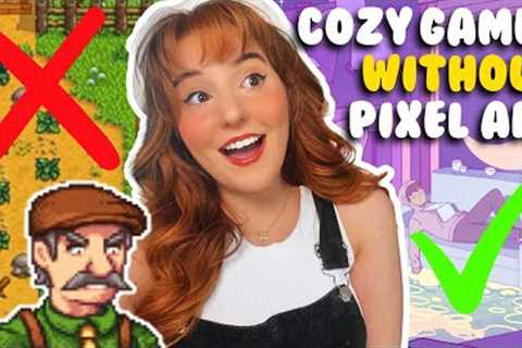 TOP 10 Cozy Games That ARE NOT PIXEL ART 👾  | Nintendo Switch + PC