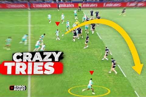 When Rugby Players Use 100% of Their Skills - Top 50 Rugby Tries 2023/2024