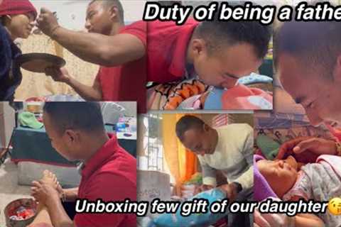 Unboxing gifts of my daughter🤭 My husbands duties of being a Father❤️🧿#india #love #vlog #youtube