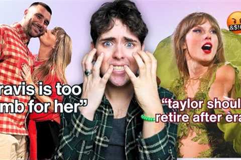 reacting to YOUR unpopular taylor swift opinions *nightmare fuel*