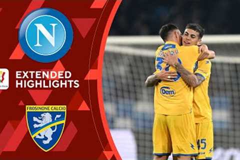 Napoli vs. Frosinone: Extended Highlights | Coppa Italia | CBS Sports Golazo