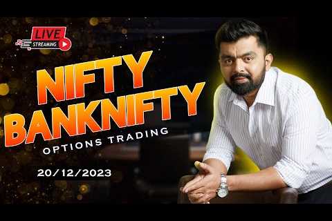 Live trading Banknifty  nifty Options  | 20/12/2023 | Nifty Prediction live || Wealth Secret