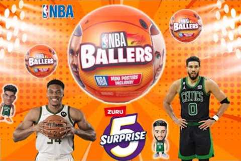 ZURU 5 SURPRISE MINI BRANDS NBA BALLERS! UNBOXING