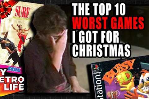 The Top 10 WORST Games I Got For Christmas - My Retro Life